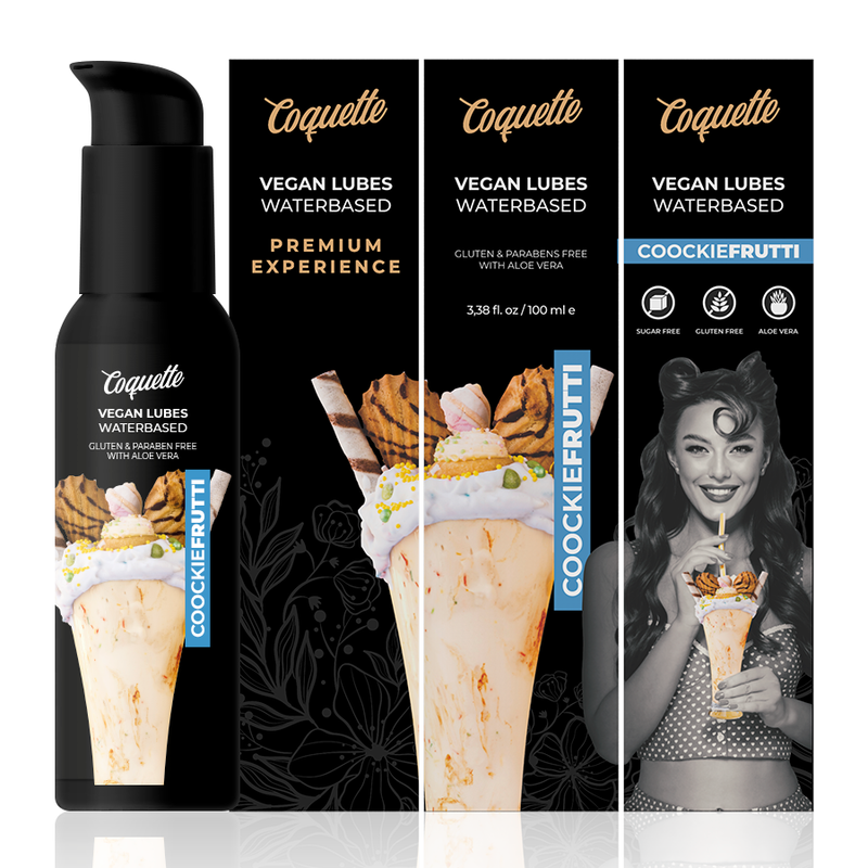 Lubrifiant Végan Saveurs Premium Experience 100 ml - Coquette