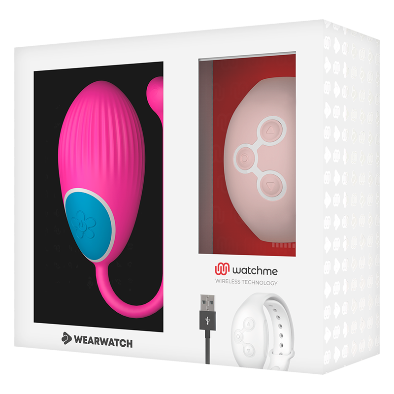 Œuf Vibrant Connecté + WatchMe Télécommande Montre Discrète - Wearwatch