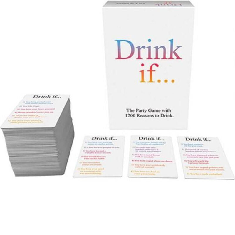 Jeu à Boire Buvez Si 1200 Déclarations Pour Soirées Entre Amis - Kheper Games