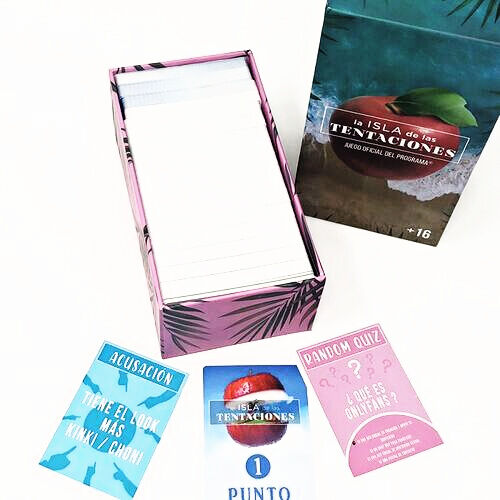 Jeu de Cartes Officiel La Isla de las Tentaciones - Version Espagnole