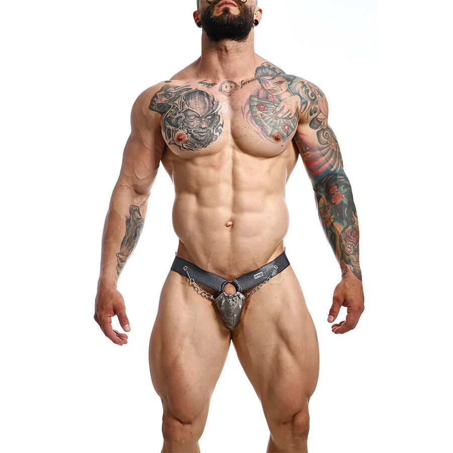 Jockstrap Dngeon Snap Boutons-Pression Ouvert à l'Arrière - Mob