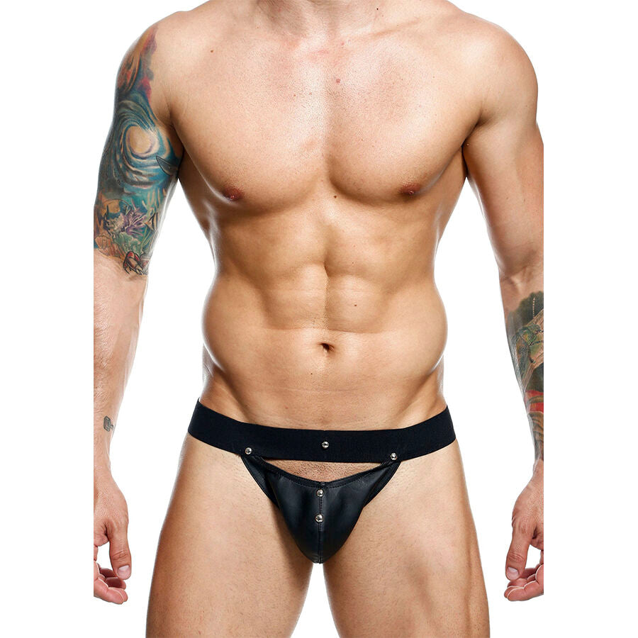 Jockstrap Sportsman Dngeon Similicuir Anneau Torique - Mob