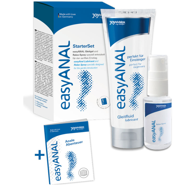 Kit Anal Débutant easyANAL Lubrifiant + Spray Relaxant - Joydivision