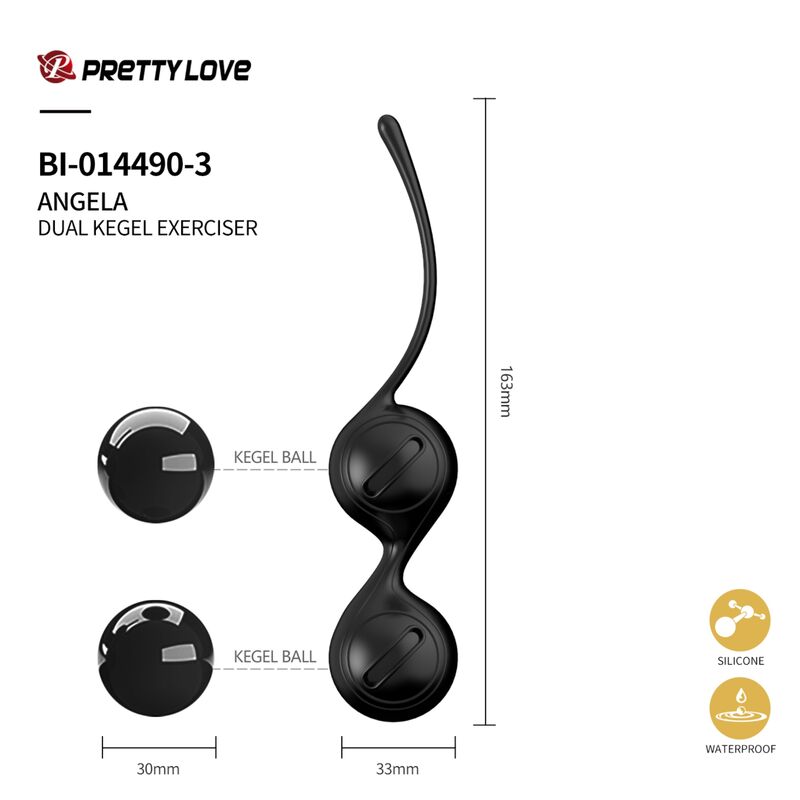 Kit Coffret Couple Édition 30e Anniversaire Silicone Noir - Pretty Love
