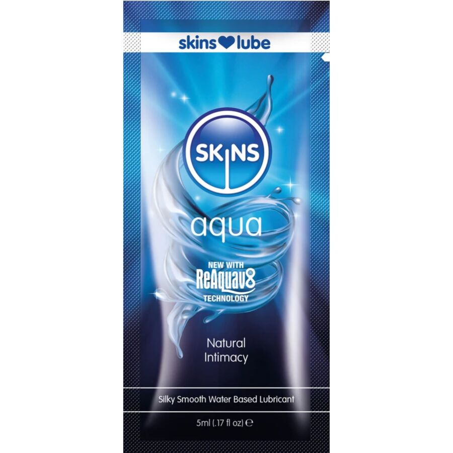 Lubrifiant Base Eau Aqua Soyeux Sans Parfum - Skins