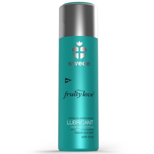 Lubrifiant Comestible Base Eau Fruity Love Cassis Lime - Swede