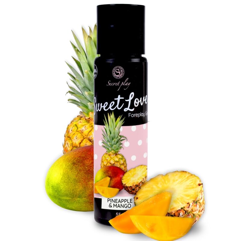 Lubrifiant Comestible Saveurs 60 ml - Secretplay