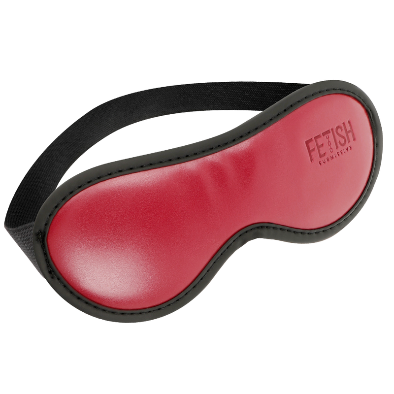 Masque BDSM Cuir Végan Doublure Néoprène Réglable - Fetish Submissive