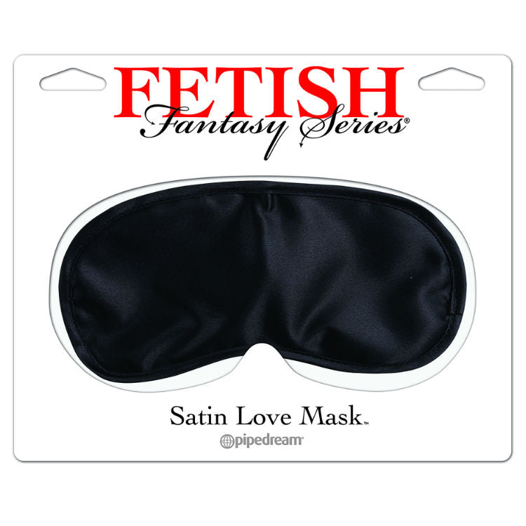 Masque BDSM Satin Yeux Sangle Élastique Confortable - Fetish Fantasy