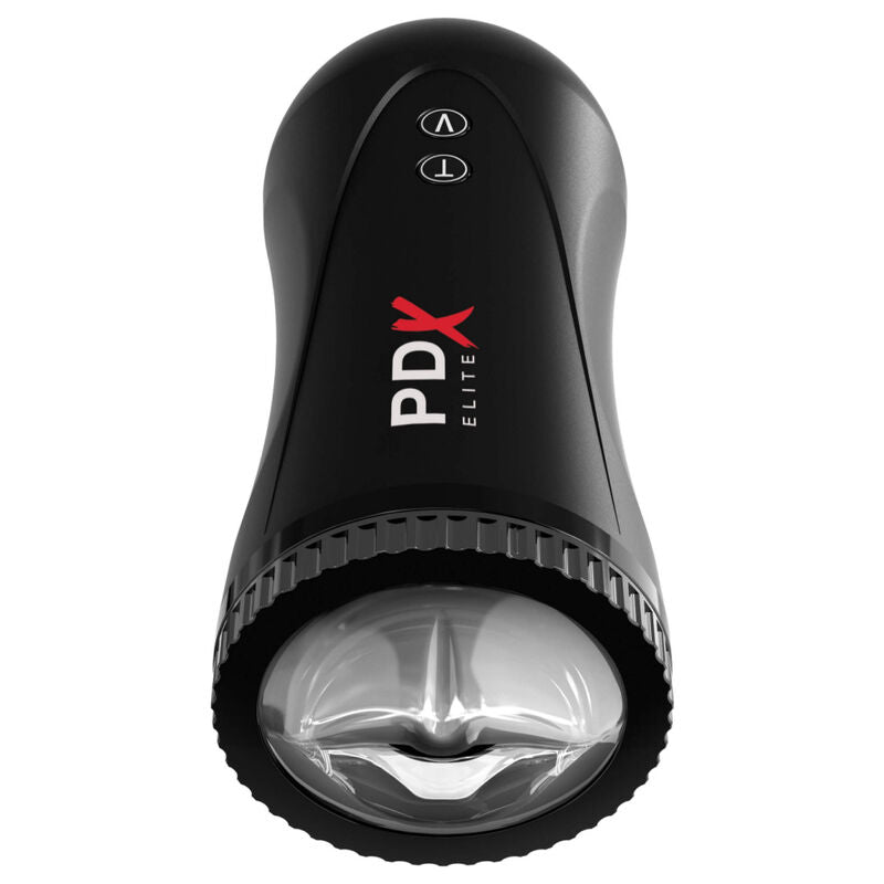 Masturbateur Automatique Moto Stroker Poussée et Vibration Rechargeable - PDX Elite