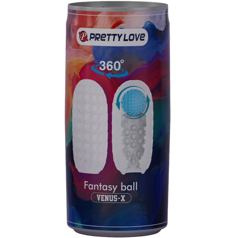 Masturbateur Homme Venus X Modèle 2 Texturé Extensible Étanche - Pretty Love
