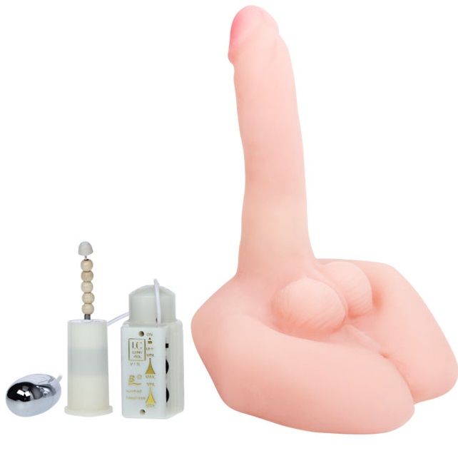 Masturbateur Réaliste Pénis Anus Vibrant Commande Vocale - Baile