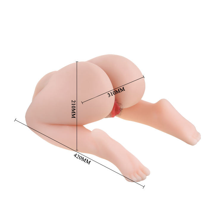 Masturbateur Réaliste Vagin et Anus Vibrant Voix 3D Passion Dame - Baile