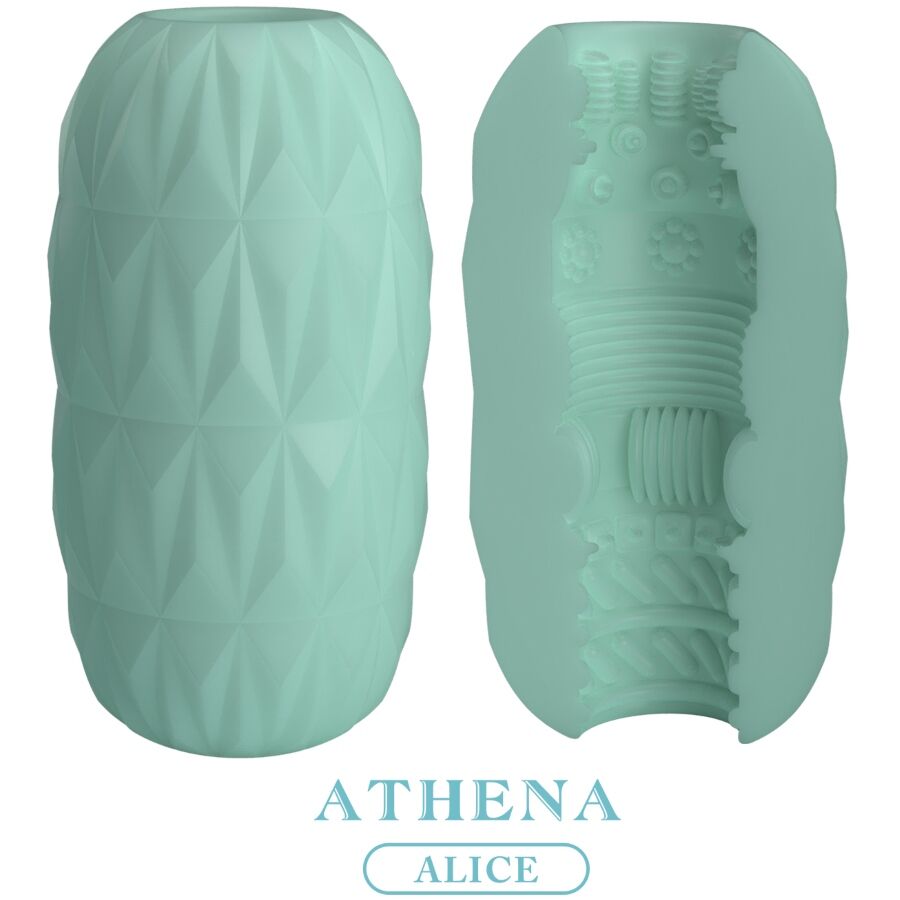 Masturbateur Œuf Athena TPR Extensible Réversible Étanche - Pretty Love