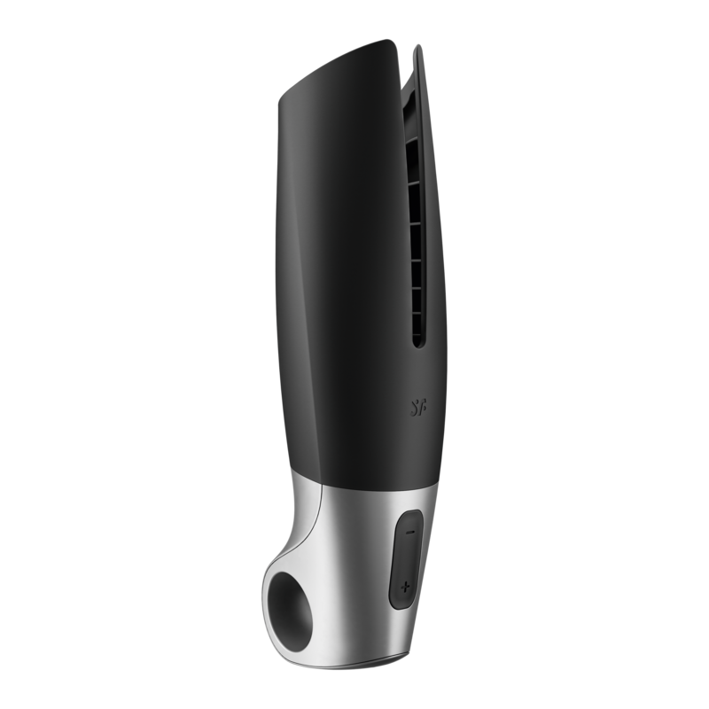 Masturbateur Vibrant Connecté Power Gland Nervuré IPX7 - Satisfyer