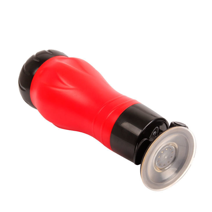Masturbateur Vibrant Vagin Flora Ventouse 12 Modes Mains Libres - Crazy Bull