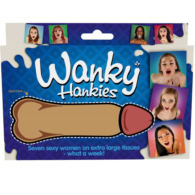 Mouchoirs Coquins Wanky Hankies 7 Designs Femmes Sexy - Spencer & Fleetwood