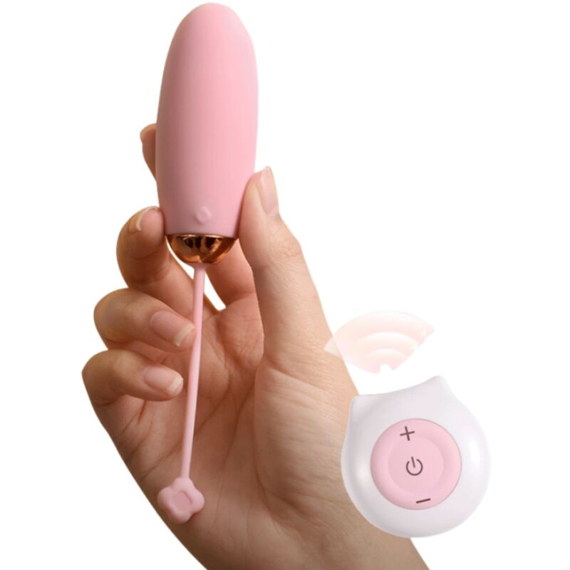 Oeuf Vibrant Télécommandé Kitty Fun - 10 Modes Silicone - Armony