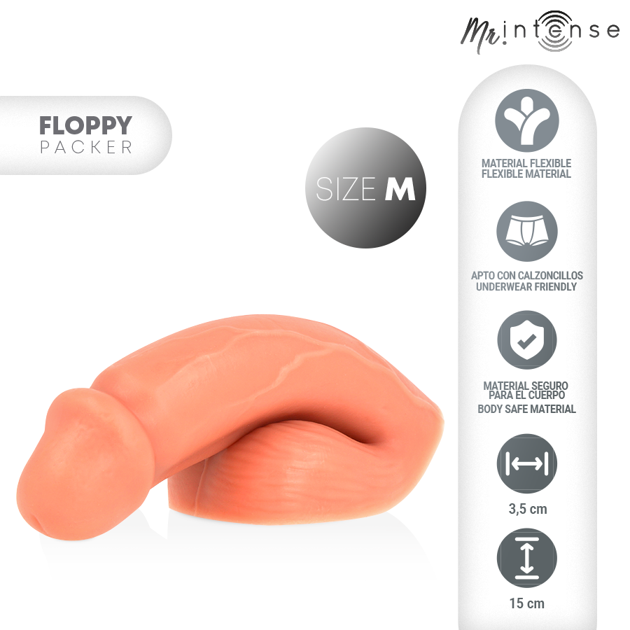 Packer Réaliste Souple Silicone Body-Safe Effet Naturel - Mr. Intense