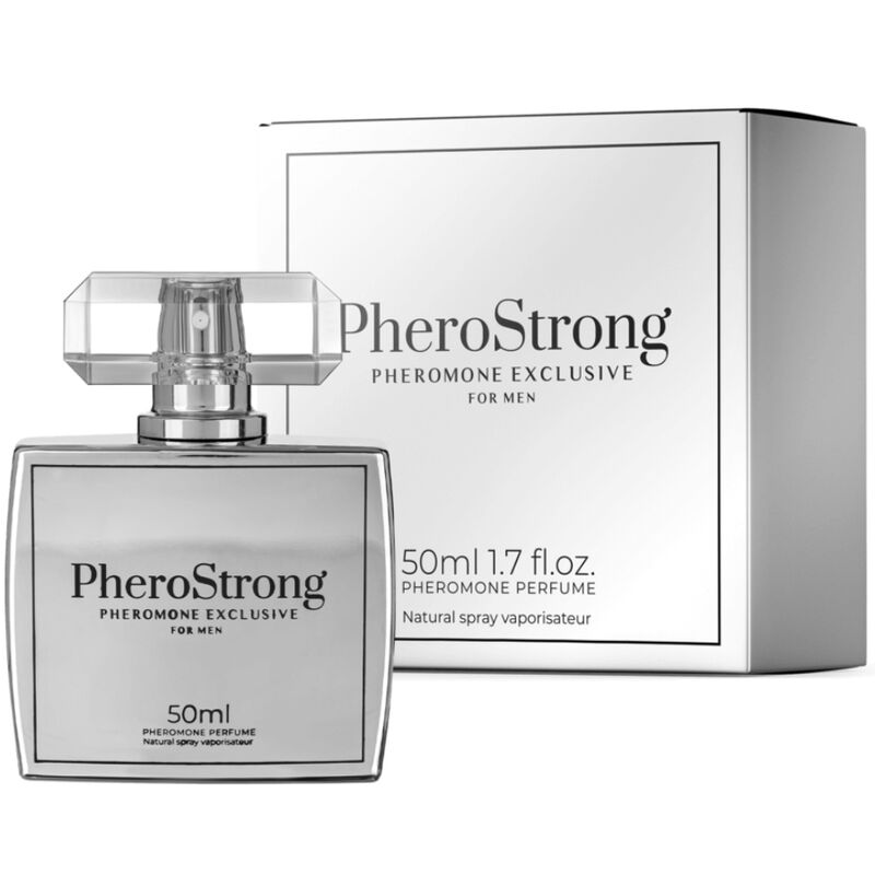 Parfum aux Phéromones Exclusif Homme Bergamote Ambroxan - Pherostrong