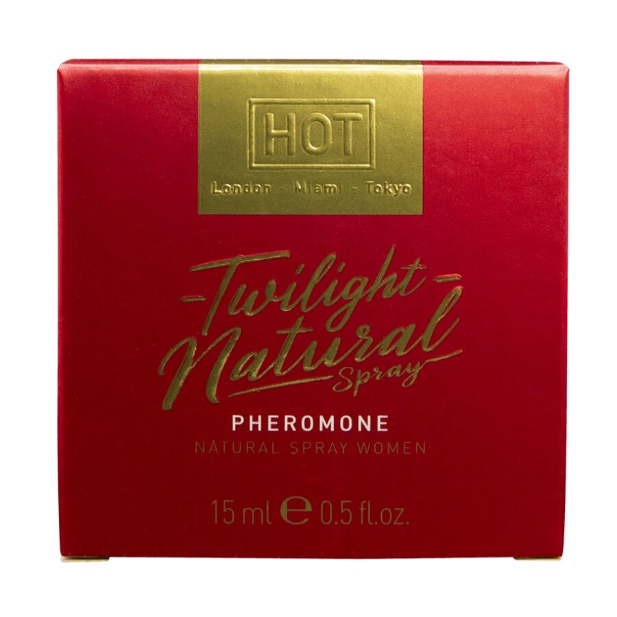 Parfum aux Phéromones Twilight pour Femme 2 Contenances - Hot