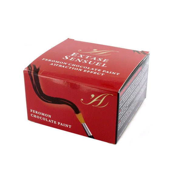 Peinture Corporelle Chocolat Comestible Effet Aphrodisiaque 50 ml - Extase Sensual