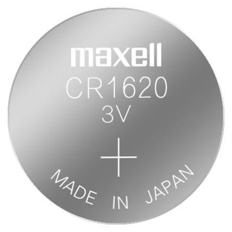 Piles Lithium CR1620 3V Lot de 5 Longue Durée - Maxell