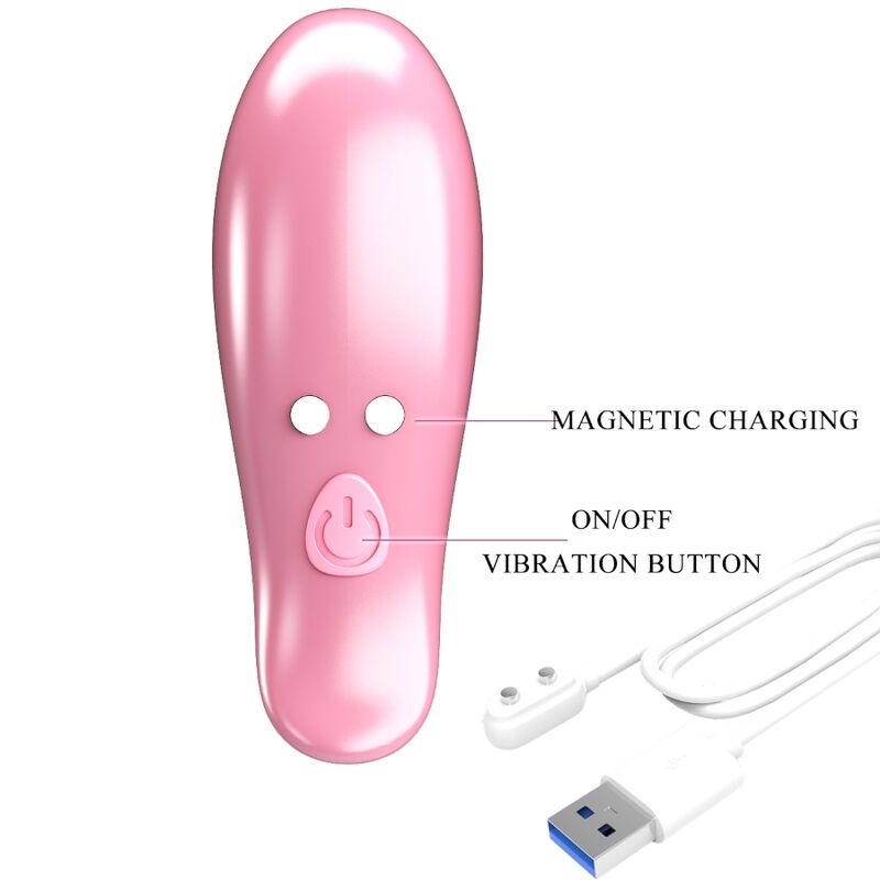 Pinces à Tétons Vibrantes Leaf 10 Modes Rechargeable USB - Pretty Love