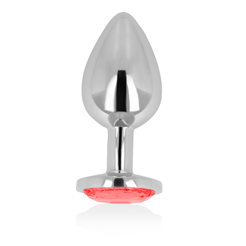 Plug Anal Bijou Cristal Métal Embout Effilé - Ohmama