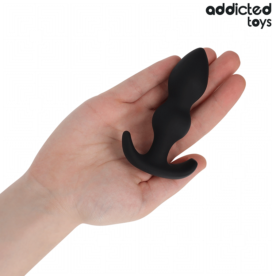 Plug Anal Forme Boule Taille S 10,3 cm Silicone - Addicted Toys