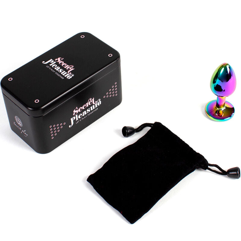 Plug Anal Métal Petite Taille 7 cm - Secretplay