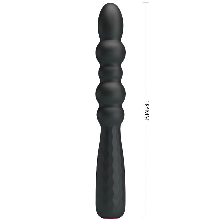 Plug Anal Vibrant Flexible Tige Ondulée 12 Modes Rechargeable - Mr Play
