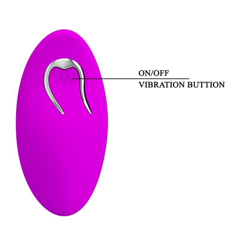 Plug Anal Vibrant Heather Va-et-Vient Ventouse 12 Modes Rechargeable - Pretty Love