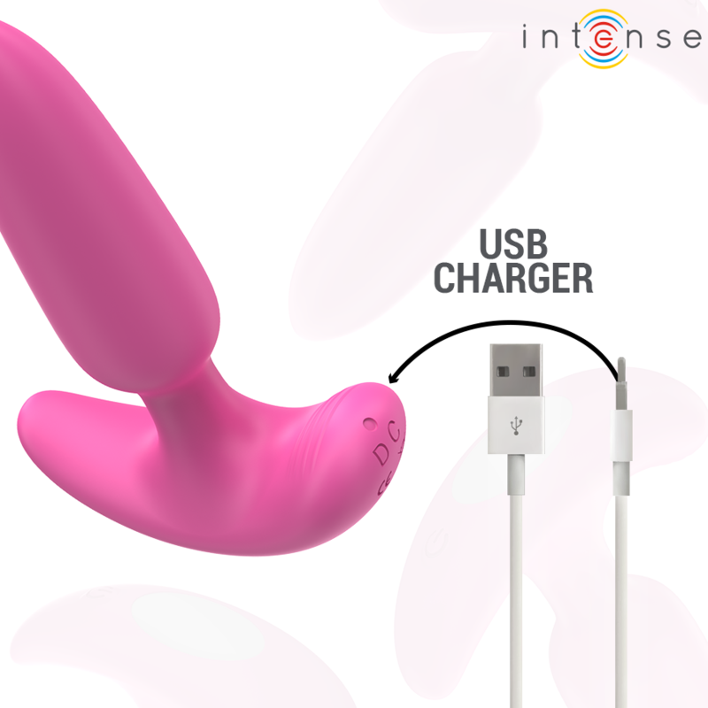 Plug Anal Vibrant Ross Télécommande 10 Modes Rechargeable - Intense