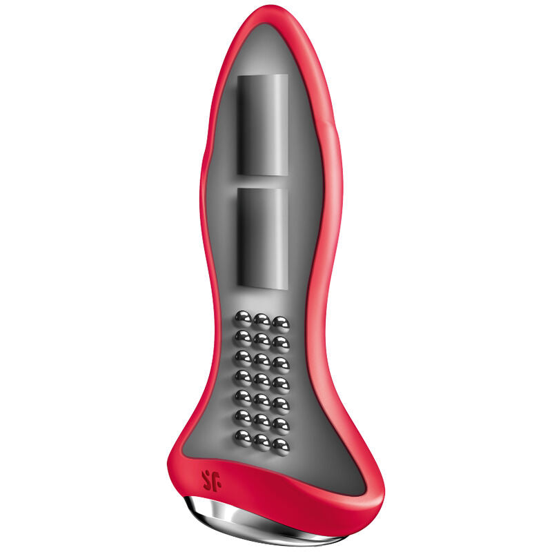 Plug Anal Vibrant Rotator Plug Rotation Connecté App - Satisfyer