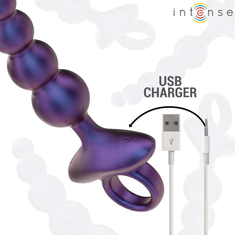 Plug Anal Vibrant Tito Modèle 3 Télécommande 10 Modes Rechargeable - Intense