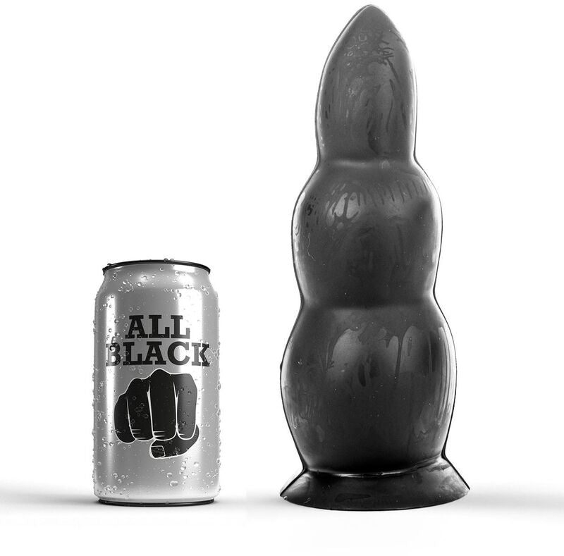 Plug Anal XXL Progressif 23 cm Sans Phtalates - All Black