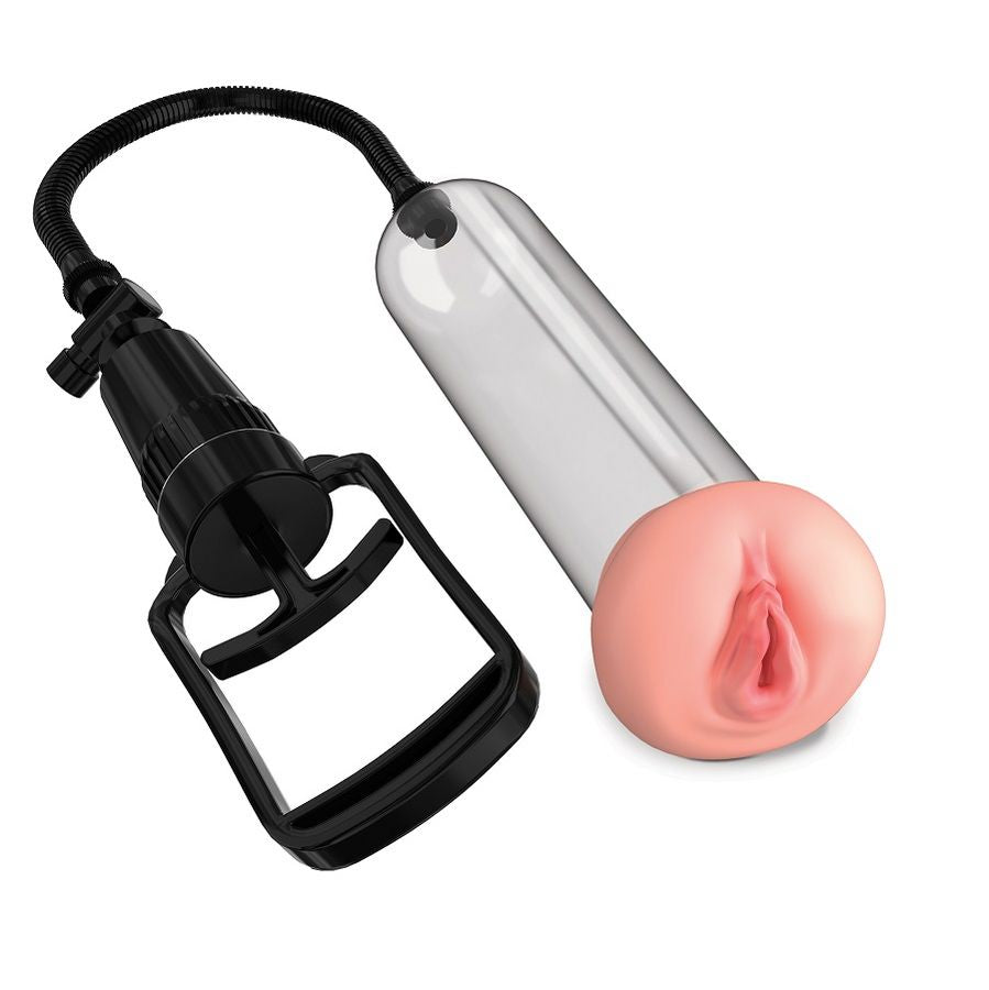 Pompe à Pénis Vagin Réaliste Débutant Cockring Inclus - Pump Worx
