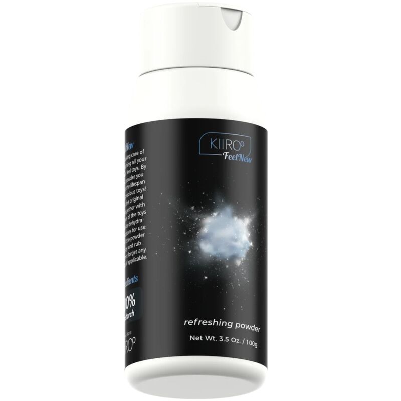 Poudre d'Entretien Rafraîchissante FeelNew Fécule de Maïs 100 ml - Kiiroo