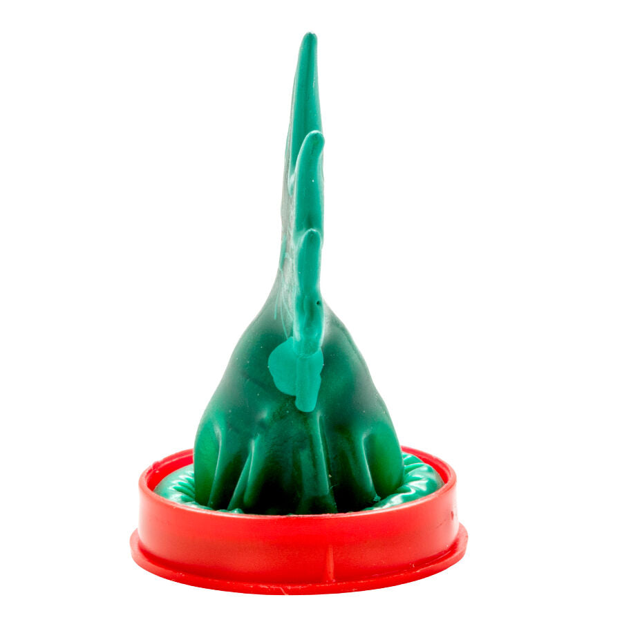 Préservatif Fantaisie Peint à la Main Cannabis Latex Naturel - Condomerie