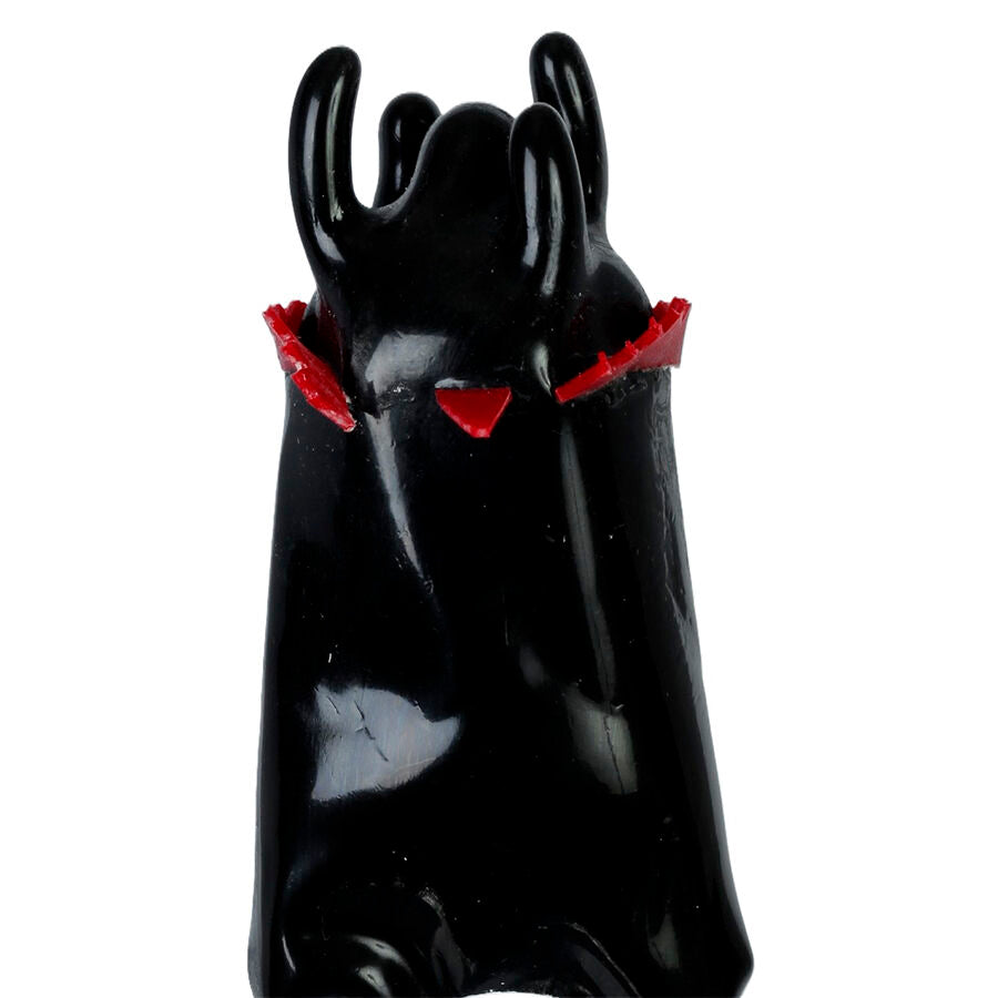 Préservatif Fantaisie Peint Main Black Tower XL Latex Naturel - Condomerie