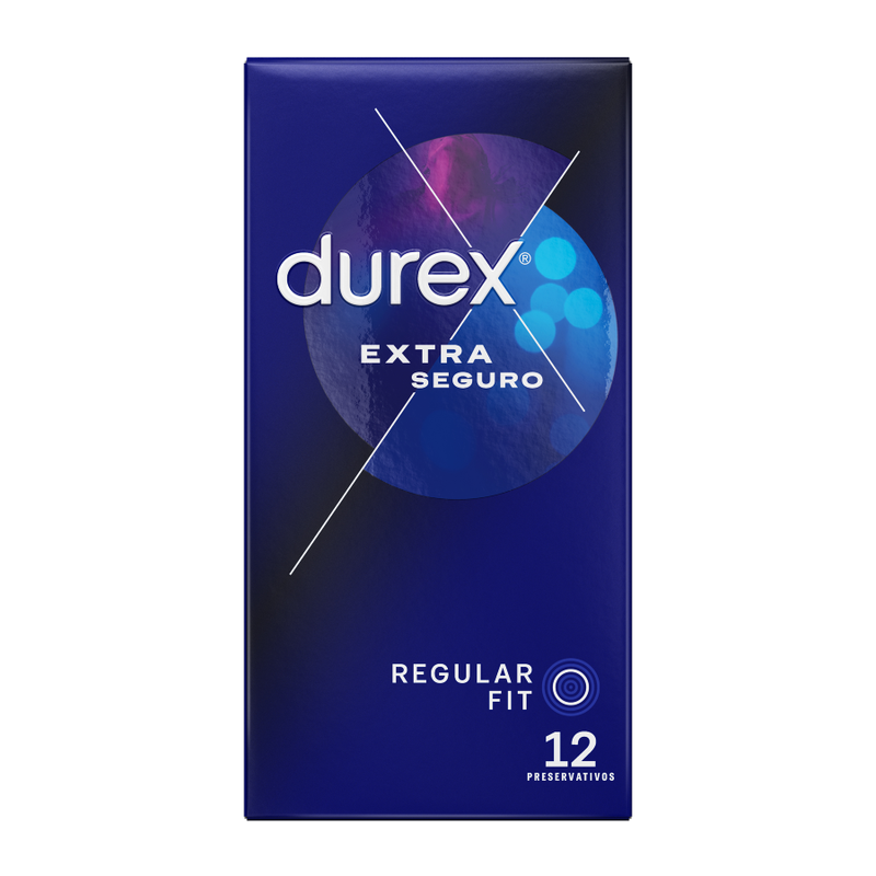 Préservatifs Extra Safe Renforcés Forme Anatomique Boîte 12 - Durex