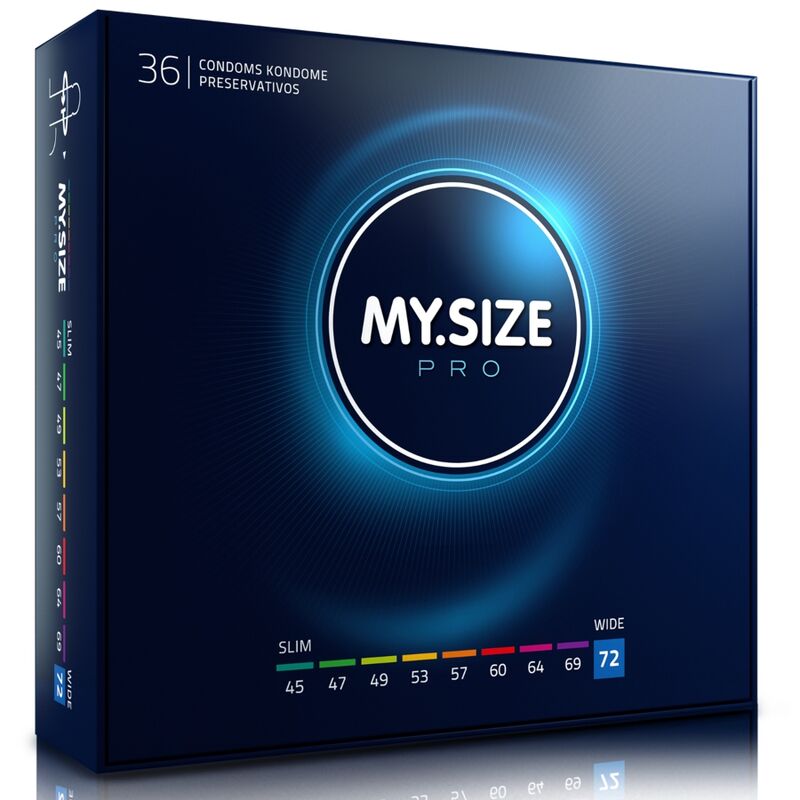 Préservatifs My Size Mix - Taille Personnalisée Végan XS à XXXXL
