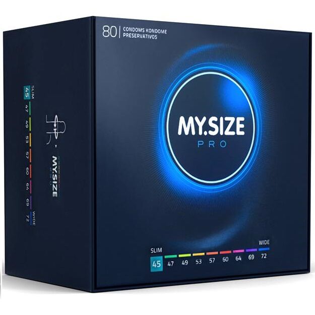 Préservatifs My Size Mix - Taille Personnalisée Végan XS à XXXXL