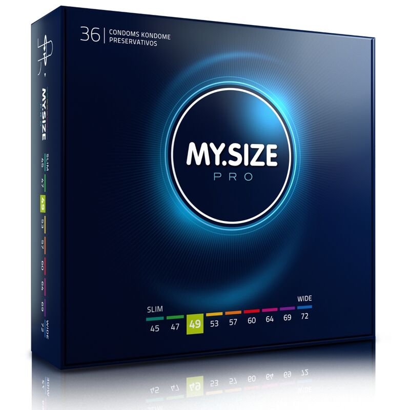 Préservatifs My Size Mix - Taille Personnalisée Végan XS à XXXXL