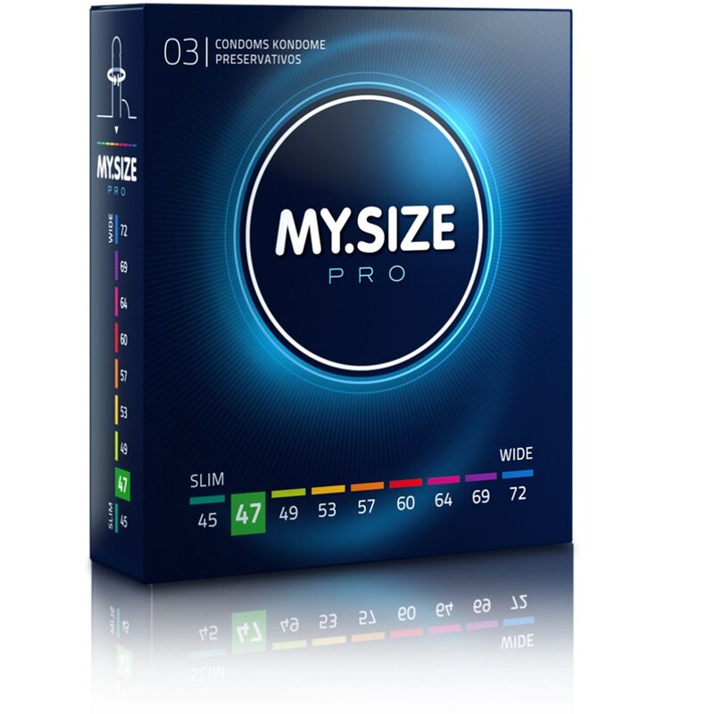 Préservatifs My Size Mix - Taille Personnalisée Végan XS à XXXXL