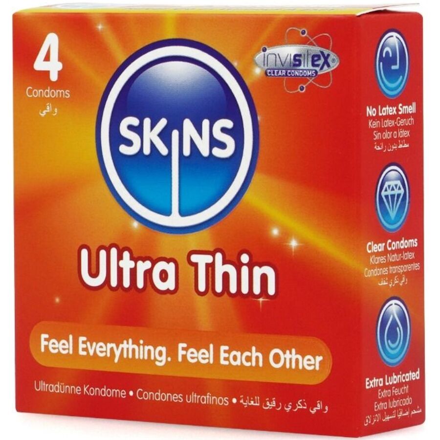 Préservatifs Skins Ultra Fin - Extra Fin Sensation Seconde Peau