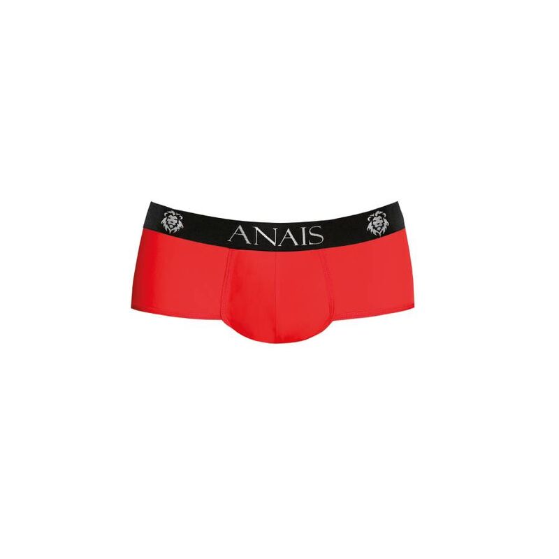 Slip Homme Soul Coupe Sportive Microfibre Rouge Bordure Noir - Anais Men