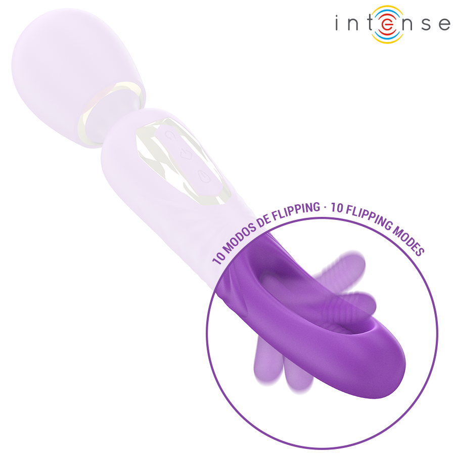 Stimulateur Clitoridien Christy Langue Rotative 7 Vibrations Étanche - Intense