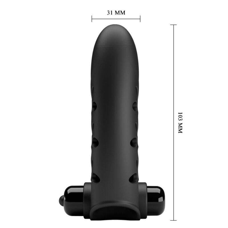 Stimulateur Clitoridien Doigt Vance Lapin 2 Moteurs 10 Vibrations - Pretty Love